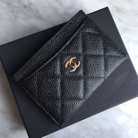 chanel pouch with card holder|Chanel card holder women.